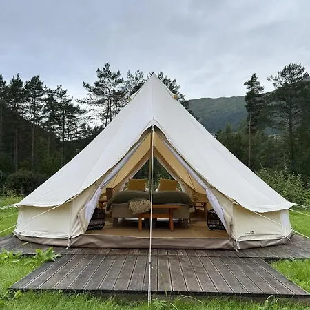 Cozy Glamping By The River With Sauna * Valldal